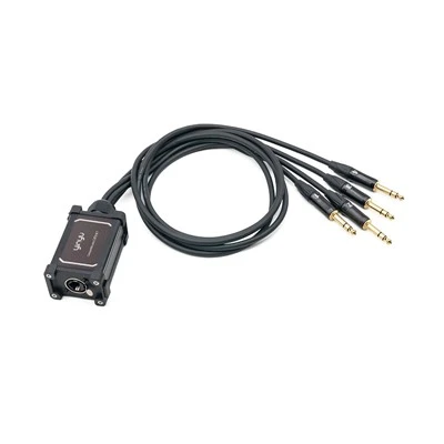 RJ45 - 6,35 mm TRS Jak Ses Çıkış Adaptörü